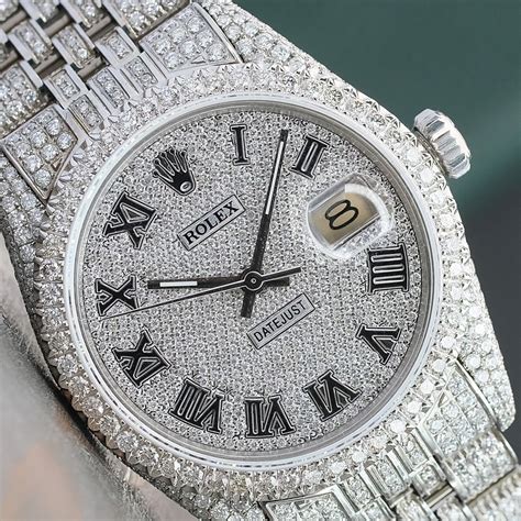 rolex iced out ebay|iced out rolex cost.